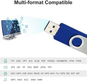 img 2 attached to 🔌 Leizhan 32GB USB 3.0 OTG флеш-накопитель для Samsung Galaxy S7 S6 S5 S4 S3, Xiaomi, LG, Sony и больше