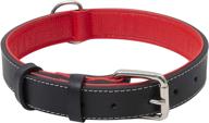 leather ultra high strength hardware collars logo