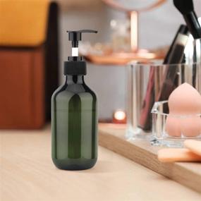 img 1 attached to Bottles Shampoo Bottle Plastic Dispenser