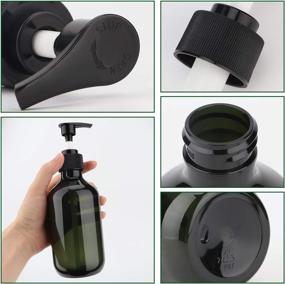 img 2 attached to Bottles Shampoo Bottle Plastic Dispenser