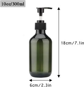 img 3 attached to Bottles Shampoo Bottle Plastic Dispenser