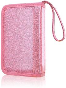 img 3 attached to 🎮 ACdream Glitter Pink PU Leather Protective Case Bag for Nintendo New 2DS XL/New 3DS XL, Portable Premium Cover for New Nintendo 2DS XL/New 3DS XL