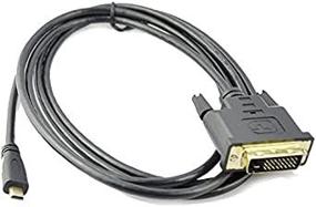 img 3 attached to Seadream 10Feet Micro HDMI Male To DVI(24 1) Male Cable Black