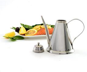 img 2 attached to 🍶 Norpro Stainless Steel Oil Can - 2 Cup Capacity, Silver - 2c/16oz/480mL