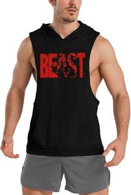 img 1 attached to 💪 GymRevolution: Sleek Sleeveless Men's Clothing for Optimal Fitness Workouts