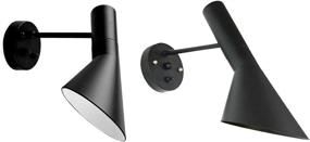 img 3 attached to 🔥 Minimalist Nordic Modern Black Wall Sconces - AJ Wall Light Fixtures with Adjustable Angle Head. Perfect Wall Mounted Light Lamp for Living Room, Barn, Aisle, Corridor Porch, and Bar.