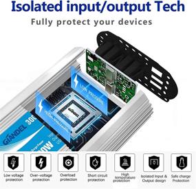 img 3 attached to GIANDEL 300Watt Inverter Outlets Smartphones