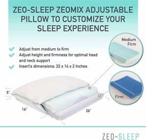 img 2 attached to ZEO SLEEP настраиваемая поддерживающая перфорированная антистрессовая подушка