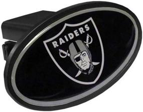 img 1 attached to 🏈 Защитный кожух Oakland Raiders NFL из пластика с логотипом - Класс III