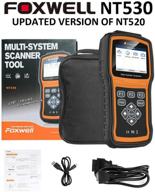 🔍 enhanced foxwell nt530 obd2 diagnostic scanner for bmw: reading & clearing error codes across multiple systems logo