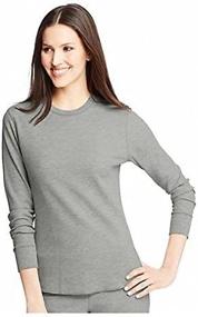 img 2 attached to Hanes Womens X Temp Thermal Black