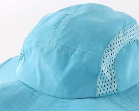 img 1 attached to 👒 Breathable Kids UPF50+ Safari Sun Hat for Summer Play - Home Prefer Bucket Hat