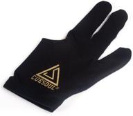 🎱 cuesoul 10pcs/set 3 finger billiards gloves pool cue gloves: enhance your billiards performance! логотип