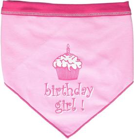 img 1 attached to I See Spot's Pet Scarf Bandanna: Birthday Girl, Large, Pink - Adorable Accessory for Your Furry Friend