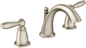 img 4 attached to 🚰 Moen Brantford T6620BN Two Handle Widespread Faucet