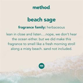 img 2 attached to 🏖️ Method Fabric Softener: Beach Sage Scent, 53.5oz, 45 Loads, 4 Pack - Packaging Varies