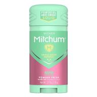 🌸 mitchum women's powder fresh solid antiperspirant deodorant - 2.7 ounce (1 pack) logo