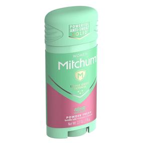 img 3 attached to 🌸 Mitchum Women's Powder Fresh Solid Antiperspirant Deodorant - 2.7 Ounce (1 Pack)