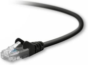 img 1 attached to 🔌 High-Performance Belkin 20ft CAT5E Snagless Cable for Faster Internet Connections - A3L791 20 BLK S