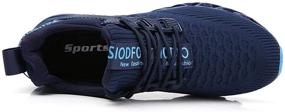 img 2 attached to SKDOIUL Men's Athletic Sneakers: Breathable Trainers for Active Comfort