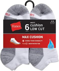 img 3 attached to Hanes ComfortBlend Cushion 6 Pack White