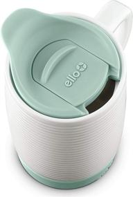 img 3 attached to ☕ Stylish and Functional: Ello Jane Ceramic Travel Mug with Slider Lid