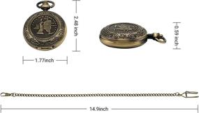 img 3 attached to 🧭 Sanung Portable Outdoor Compass with Alloy Shell - Pocket Watch Gifts, Precise Direction Guide for Hiking, Camping, Adventure