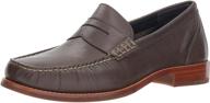 🍷 cole haan men's casual loafer shoes in bourbon logo