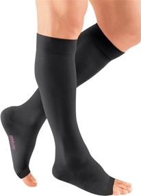 img 2 attached to 🧦 mediven Plus Calf High Compression Stocking: 20-30 mmHg, Open Toe - Unisex Design