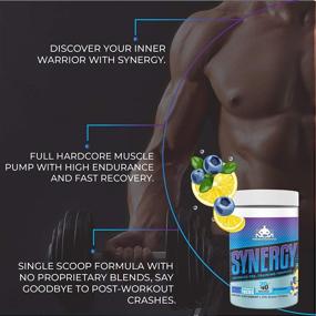 img 1 attached to 💪 Natural Chemist Nutraceuticals - Synergy Pre-Workout Supplement for Men and Women - All Natural Energy Powder - Intense Pumps, Endurance, Strength Gains - 20/40 Servings - Enhance Your Gym Performance