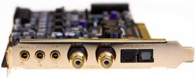 img 1 attached to 🎧 Enhance your Audio Experience with HT OMEGA Claro Halo PCI Sound Card