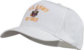 img 3 attached to 🎩 US Army Retired Military Embroidered Cap - Shop at e4Hats.com