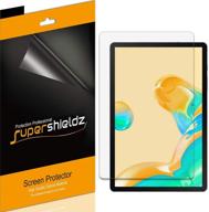 📱 (3 упаковки) supershieldz прозрачные pet пленки для экрана для samsung galaxy tab s7 fe/galaxy tab s7 plus/galaxy tab s7 fe 5g (12,4 дюйма), высокопрочный защитный экран логотип