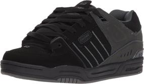 img 4 attached to Globe Mens Fusion Black Night Men's Shoes