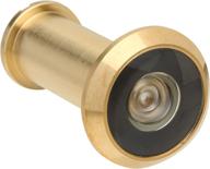 🔒 enhance security with the stanley hardware s803-968 cd80-3968 wide angle door viewer in brass, offering 170 degrees логотип