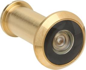 img 1 attached to 🔒 Enhance Security with the Stanley Hardware S803-968 CD80-3968 Wide Angle Door Viewer in Brass, Offering 170 Degrees