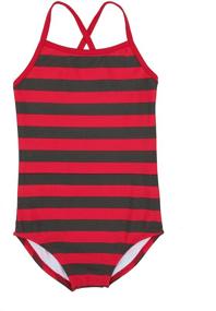 img 3 attached to Leveret Girls Swimsuit Rainbow Toddler Apparel & Accessories Baby Girls in Clothing