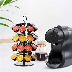 img 2 attached to ☕️ KIMIUP 360-Degree Spinning Coffee Pod Carousel – Organize 36 K-Cups with Detachable Storage for Countertop