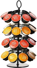 img 4 attached to ☕️ KIMIUP 360-Degree Spinning Coffee Pod Carousel – Organize 36 K-Cups with Detachable Storage for Countertop