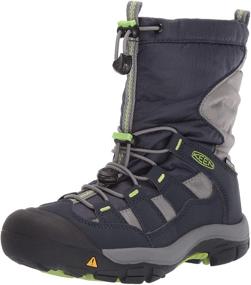 img 4 attached to 👢 Детские зимние сапоги KEEN Winterport - унисекс, идеальны для зимы.