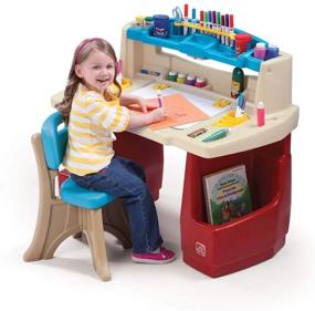 img 3 attached to Step2 Deluxe Master Kids Desk