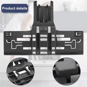 img 3 attached to Upgraded W10546503 Dishwasher Dishrack Upper Rack Adjuster by AMI PARTS - Compatible with WPW10546503, W10306646, WPW10546503VP, AP6022813, PS11756150 - Pack of 2