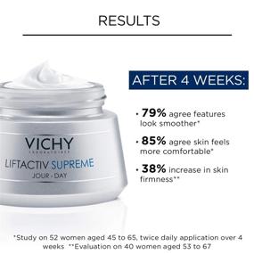 img 1 attached to 🔝 Vichy LiftActiv Supreme Anti-Aging Moisturizer with Wrinkle Reduction, Firming & Illuminating Benefits, Safe for Sensitive Skin, 1.69 Fl Oz.