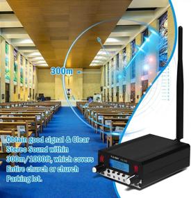 img 2 attached to 📻 YoleShy 0.5W YS-05B FM Transmitter for Church Parking Lot: Long Range Mini Radio Station with LCD Display, Antenna, Microphone - FCC Part15 Certified