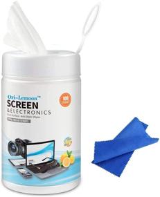 img 4 attached to Refresh Your Screens with Ori-Lemoon Screen Wipes (100 Count, lemon01)