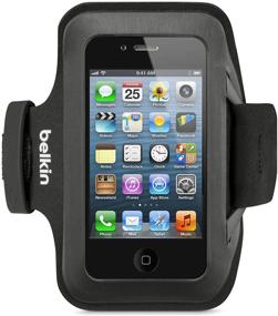 img 3 attached to Belkin Slim Fit Armband IPhone Blacktop