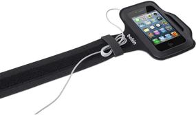 img 2 attached to Belkin Slim Fit Armband IPhone Blacktop