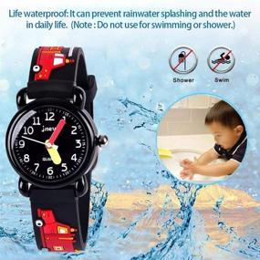 img 2 attached to 🎁 3D Kids Watch Gifts for Boys Age 3-12, Toy Wristwatch for 3-12 Year Old Boys - Perfect Gift Option!