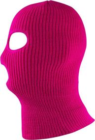 img 2 attached to Stay Warm and Protected with Super Z Outlet Knit ❄️ Sew Acrylic Outdoor Full Face Cover Thermal Ski Mask - Universal Fit