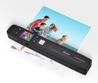 📸 munbyn magic wand portable scanner: fast wifi scanning for documents, receipts, and photos - high resolution, quick a4 color page scans, compatible with laptop, mac, ios, android, and windows devices logo